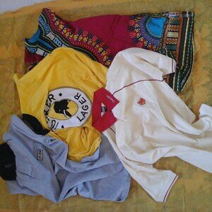 African mixed lot Clothing